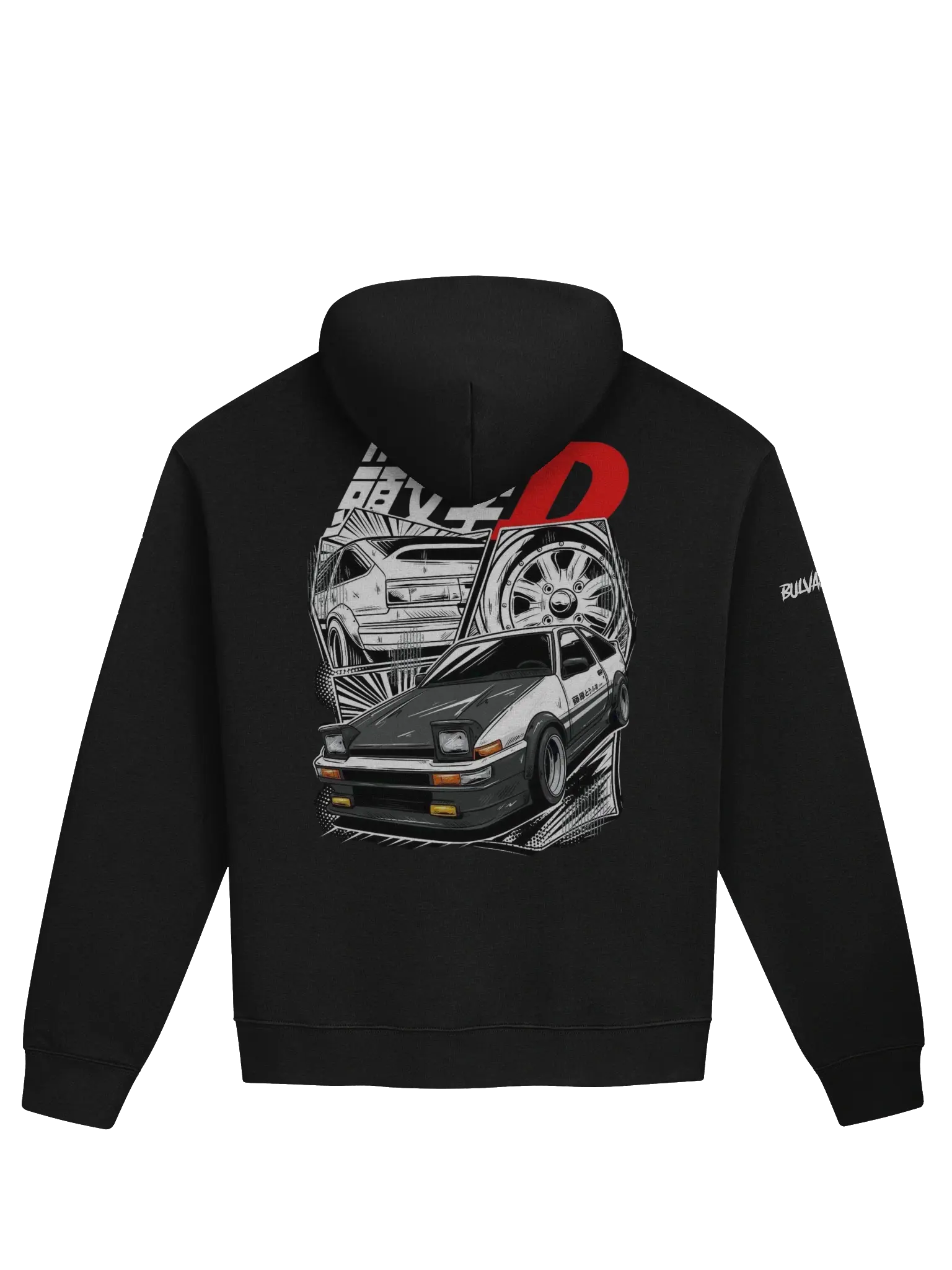 Initial D Special Stage - Unisex Oversized Hoodie - Bulvant - 46cf51dd-3c7c-4f5d-aa79-61cd9f6b3acb